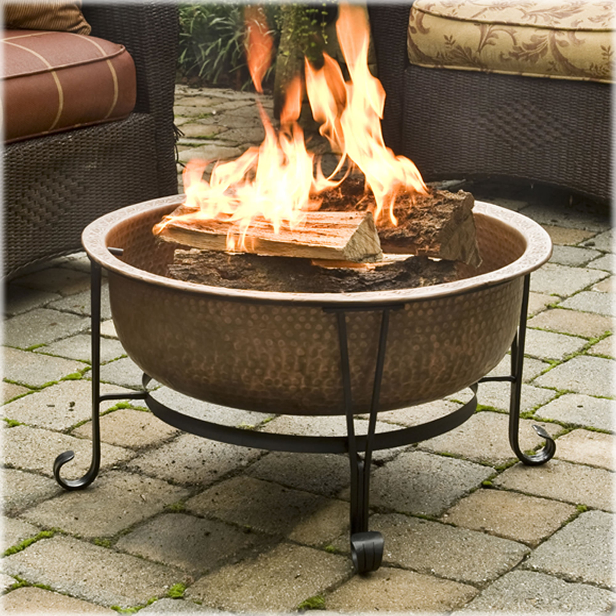CobraCo Vintage Copper Wood Burning Fire Pit & Reviews Wayfair